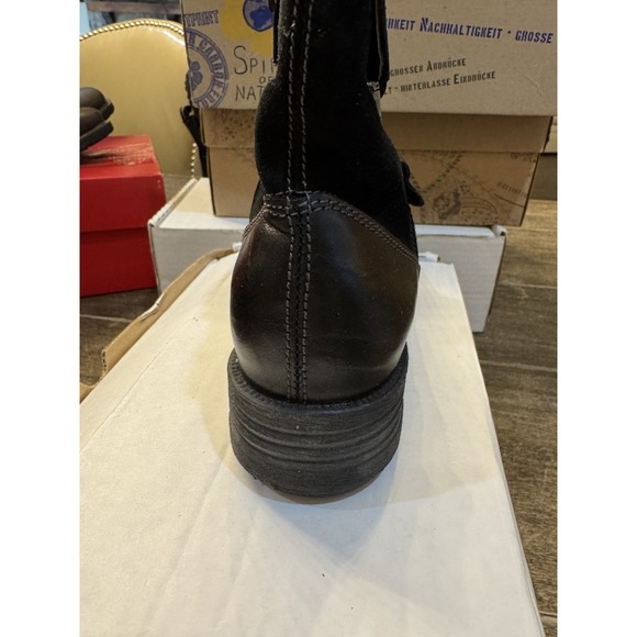 Josef Seibel Womens Sandra Leather Ankle Boot Bottie Side Zip Black EU 37 US 6.5 - Picture 5 of 8